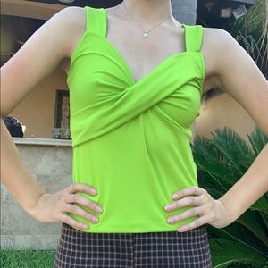 Urban Outfitters Lime Green Top